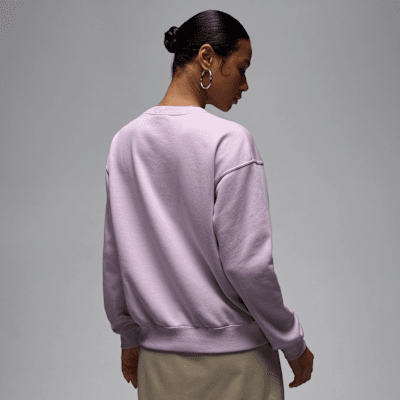 Sudadera de cuello redondo de French Terry para mujer Jordan Brooklyn Fleece