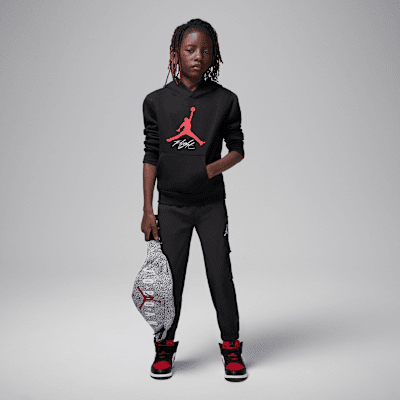 Jordan Sudadera sin cierre Jumpman Baseline para niños talla pequeña
