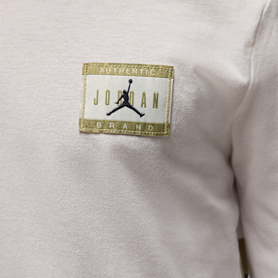 Playera de manga larga Label Air Jordan para niños talla grande