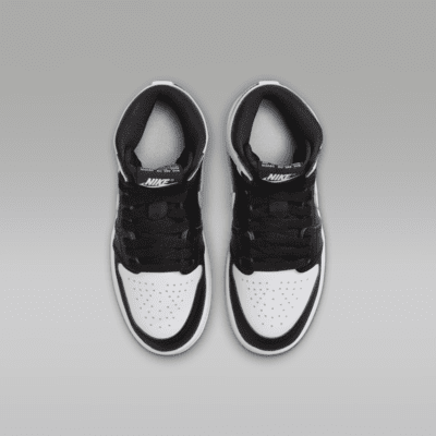 Jordan 1 Retro High OG "Black & White" Little Kids' Shoes