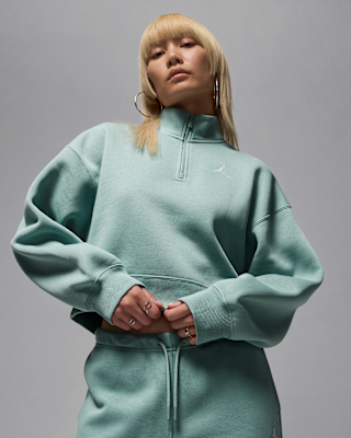 Женские  Jordan Brooklyn Fleece 1/4-Zip Top