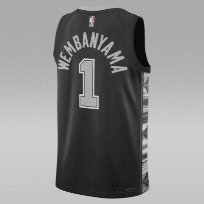 San Antonio Spurs Statement Edition Jordan Dri-FIT NBA Swingman Trikot für Herren