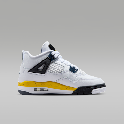 Кроссовки детские Jordan 4 Retro, Tour Yellow, фото 3