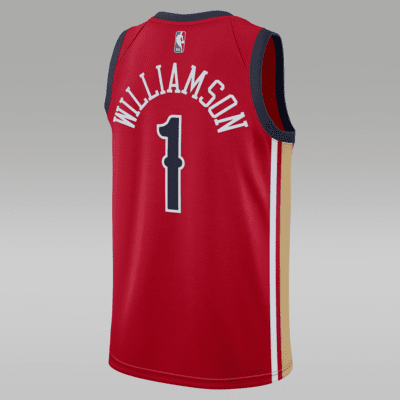 Koszulka Jordan Dri-FIT NBA Swingman Zion Williamson New Orleans Pelicans 2023/24 Statement Edition