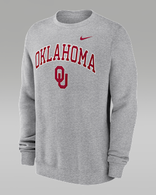 Мужские  Oklahoma Arch Nike College Pullover Crew