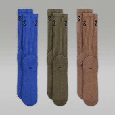 Jordan Essentials Crew-Socken (3 Paar)