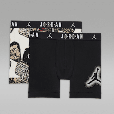 ジョーダン メンズ フライト コットン MVP ボクサーブリーフ (2枚セット)