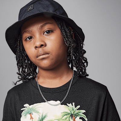 Jordan Flight Essentials Big Kids' Poolside Jumpman T-Shirt