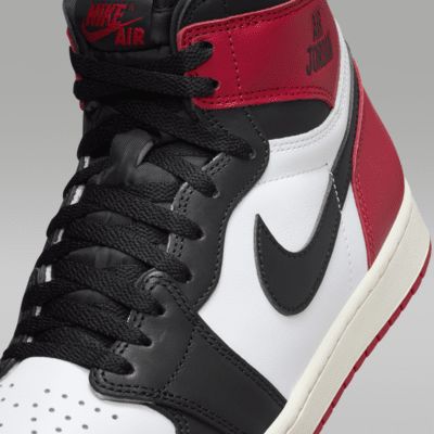 Tenis para hombre Air Jordan 1 Retro High OG "Black Toe"