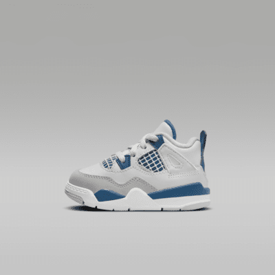 Детские кроссовки Jordan 4 Retro "Industrial Blue"