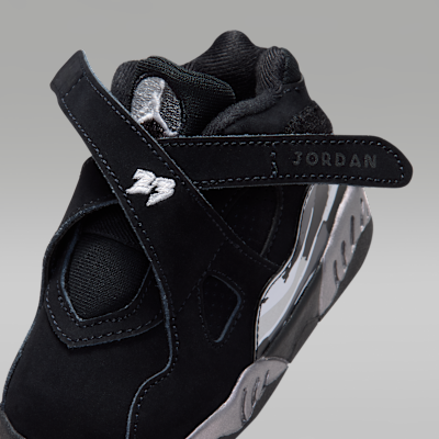 Jordan 8 Retro "Chrome" view 8