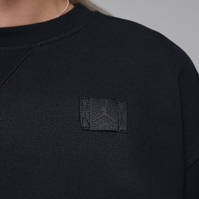 Jordan Flight Fleece Women's Mod-Crop Crew-Neck Sweatshirt