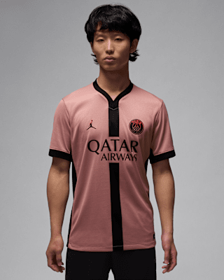 Мужские джерси Paris Saint-Germain 2024/25 Stadium Third Jordan Dri-FIT Soccer Replica Jersey