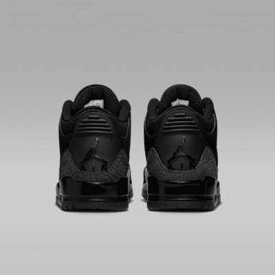 Air Jordan 3 Retro 'Black Cat' Men's Shoes