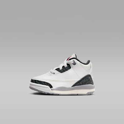 Jordan 3 Retro "Cement Grey" 嬰幼兒鞋款