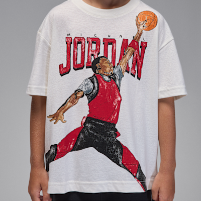 Playera Sketch para niños talla pequeña Jordan