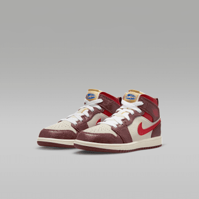 รองเท้าเด็กเล็ก Jordan 1 Mid SE