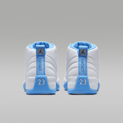 Tenis para hombre Air Jordan 12 Retro "White and University Blue"