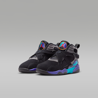 Jordan 8 Retro "Aqua" Little Kids' Shoes