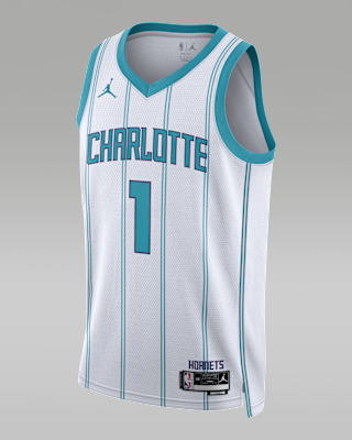 Мужские джерси Charlotte Hornets Association Edition Jordan Dri-FIT NBA Swingman Jersey