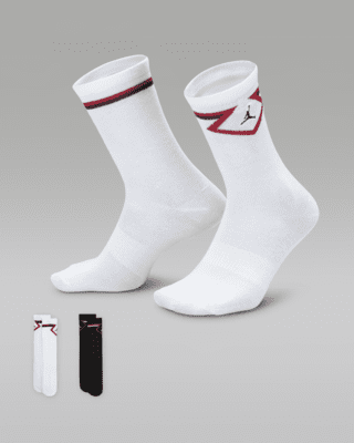 Детские носки Jordan Big Kids' Diamond High Crew Socks (2 Pairs)