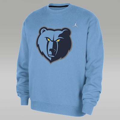 Memphis Grizzlies Statement Essentials Men's Jordan NBA Fleece Crew-Neck Sweatshirt