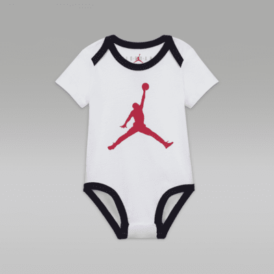 Jordan Milestone Baby (0-9M) Bodysuit Set (3-Pack)