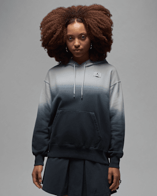 Женское худи Jordan Flight Fleece Satin-Lined Pullover Hoodie