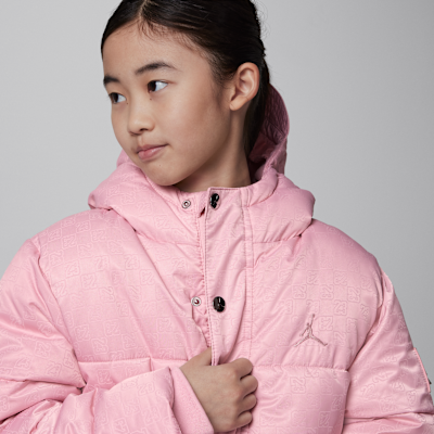 Chamarra 23 con relleno de jacquard para niños talla grande Jordan