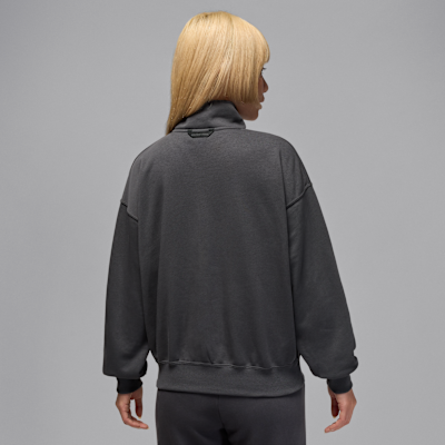 パリ サンジェルマン (PSG)ウィメンズ フリース ハーフジップ トレーナー