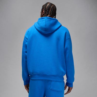 Huvtröja Jordan Brooklyn Fleece i oversize-modell med hel dragkedja för män