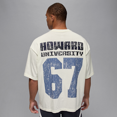 Jordan Flight Essentials x Howard University Men's Oversized T-Shirt