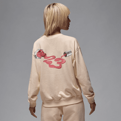 Sudadera sin cierre de cuello redondo para mujer Jordan Brooklyn Fleece