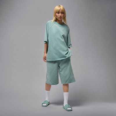 Jordan Flight Fleece Women's Oversized Short-Sleeve French Terry Top