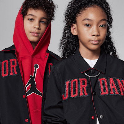Jordan omkeerbaar coachjack voor kids