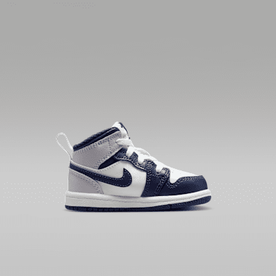 Παπούτσια Jordan 1 Mid για βρέφη και νήπια