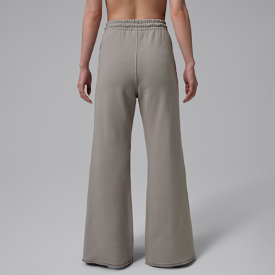 กางเกงขายาวทรงขาบานผู้หญิง Jordan Flight Fleece