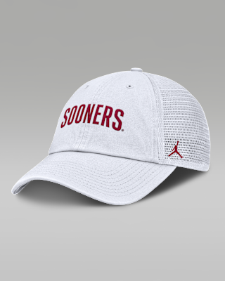 Мужские  Oklahoma Primetime Campus Club Jordan Brand College Trucker Adjustable Hat