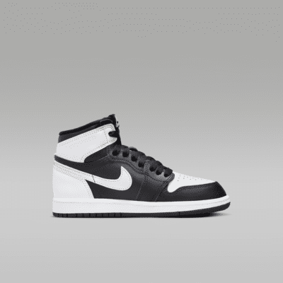 Jordan 1 Retro High OG "Black & White" Little Kids' Shoes