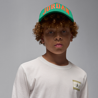 Playera de manga larga Label Air Jordan para niños talla grande