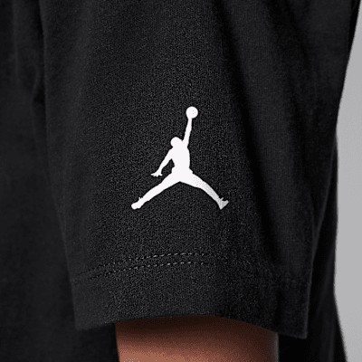 Playera con gráfico para niños talla grande Jordan