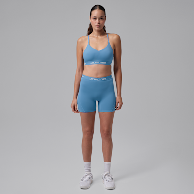 Jordan Sport Essentials Dri-FIT Yüksek Belli 13 cm Kadın Şortu görsel 5