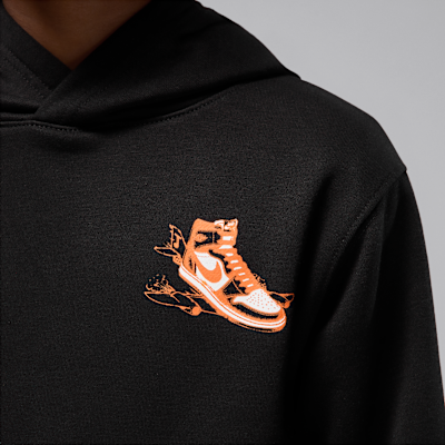 Jordan Big Kids' "Air Jordan Has Landed" Pullover Hoodie