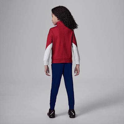 4e tenue de survêtement de foot en maille Jordan Dri-FIT Paris Saint-Germain Strike pour enfant