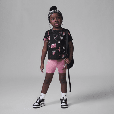 Jordan Icon Play Bike Shorts Set Toddler 2-Piece Set. Nike.com