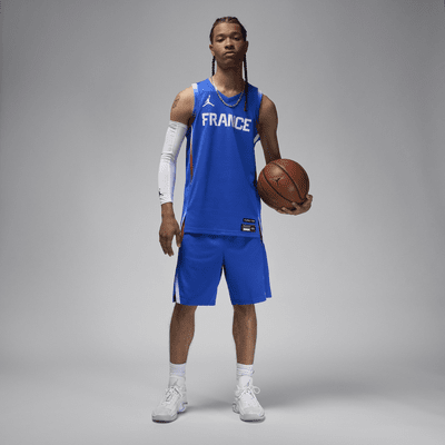 Frankreich Limited Road Jordan Basketballtrikot (Herren)