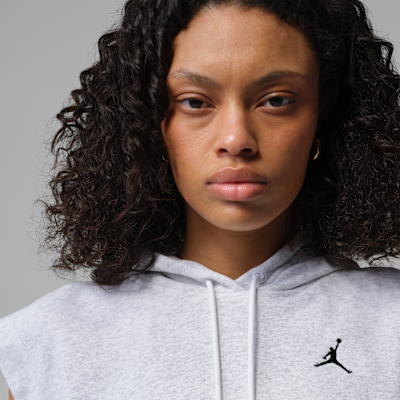 Jordan Brooklyn Fleece Fransız Havlu Kumaşı Kadın Üstü görsel 3