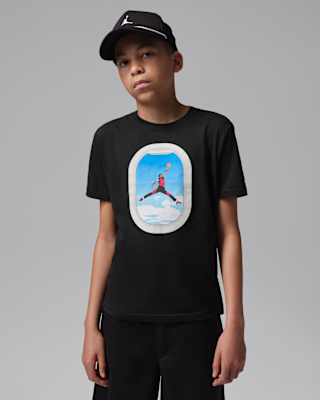 Детская футболка Air Jordan Big Kids' Plane Window