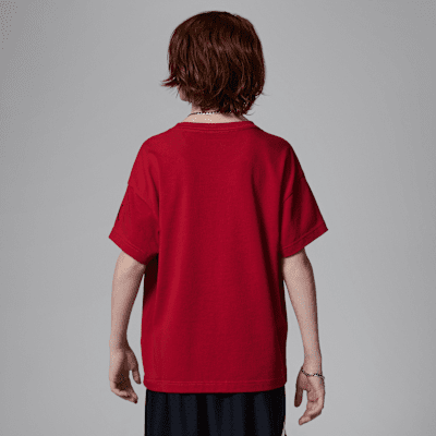 T-shirt Air Jordan 1 med märke för ungdom