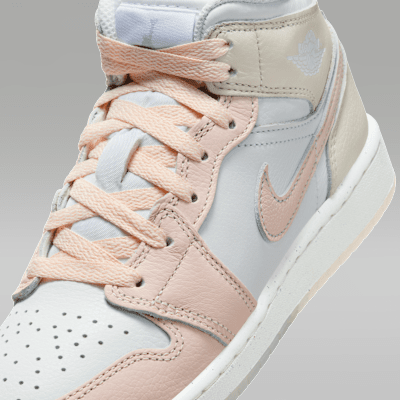 Tenis para niños grandes Air Jordan 1 Mid SE